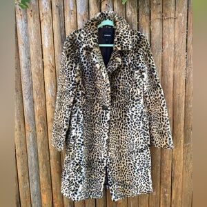Express Leopard Print Jacket
